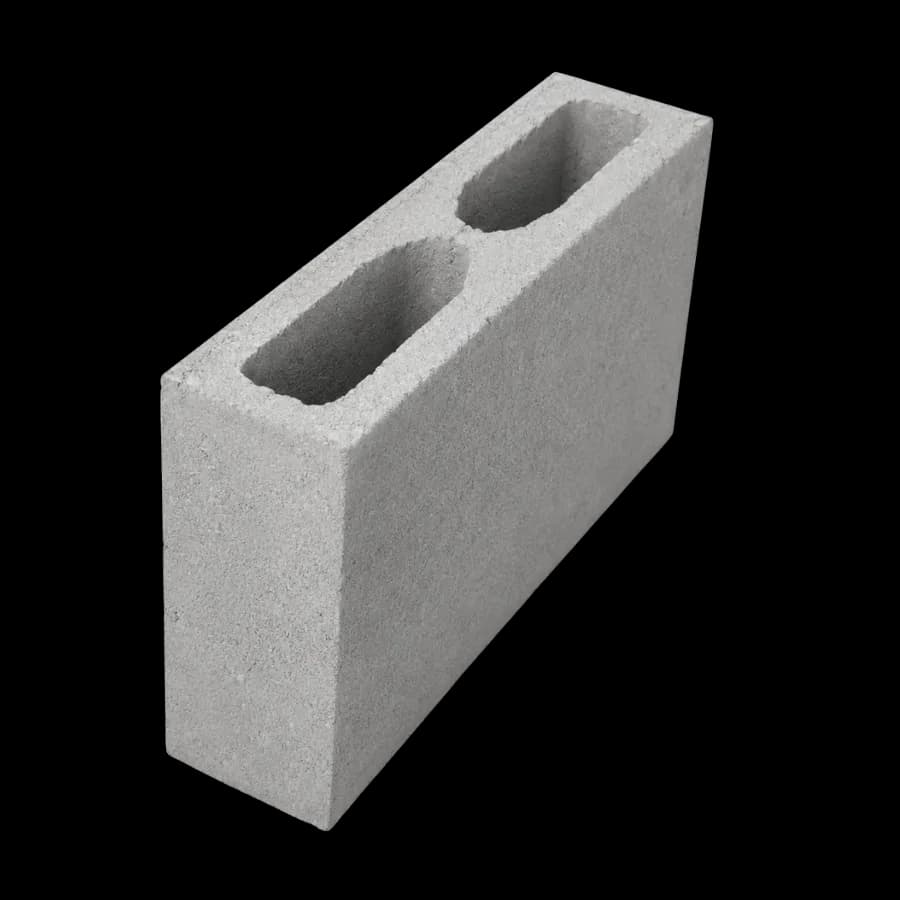 Bloco de concreto vazado 9x19x39 cm da AGBS Pré-moldados